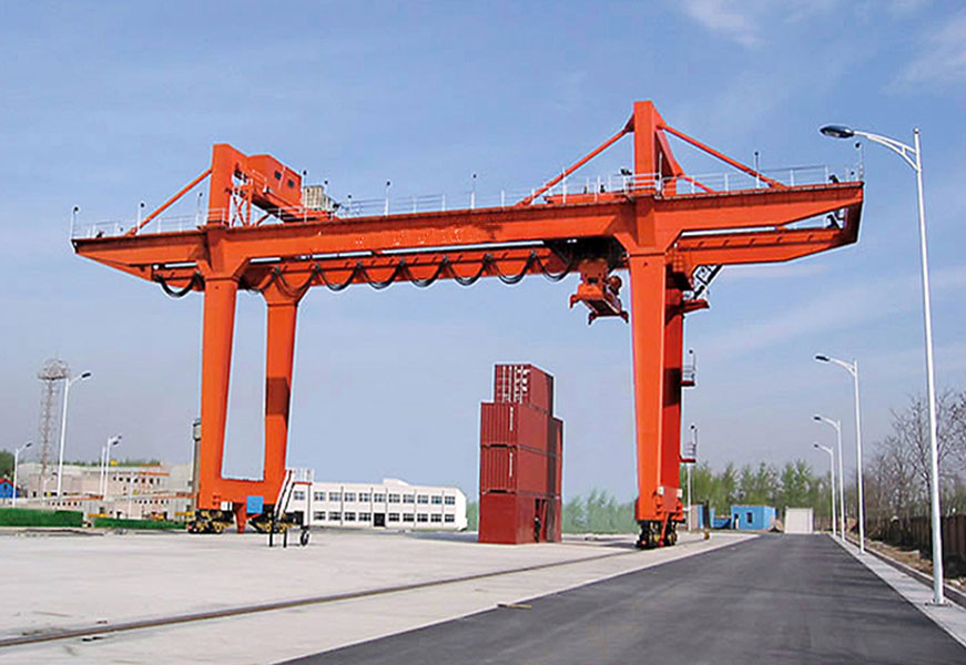 Under What Circumstances Can an Emergency Braking Operation of a Harbour Crane Be Initiated?