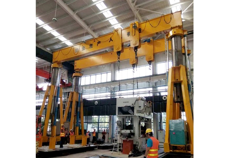 On the Move: Hydraulic Gantry Cranes Revolutionizing Material Handling in Auto Repair Plants