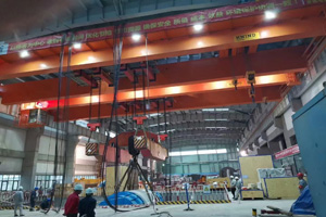 Zhonggong's 300T Turbine Room Crane For Shenhua