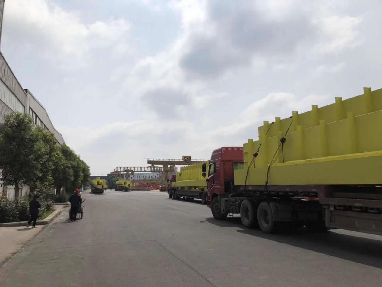 6 Sets 50T Europe-style Double Girder Overhead Crane Sent To Sichuan