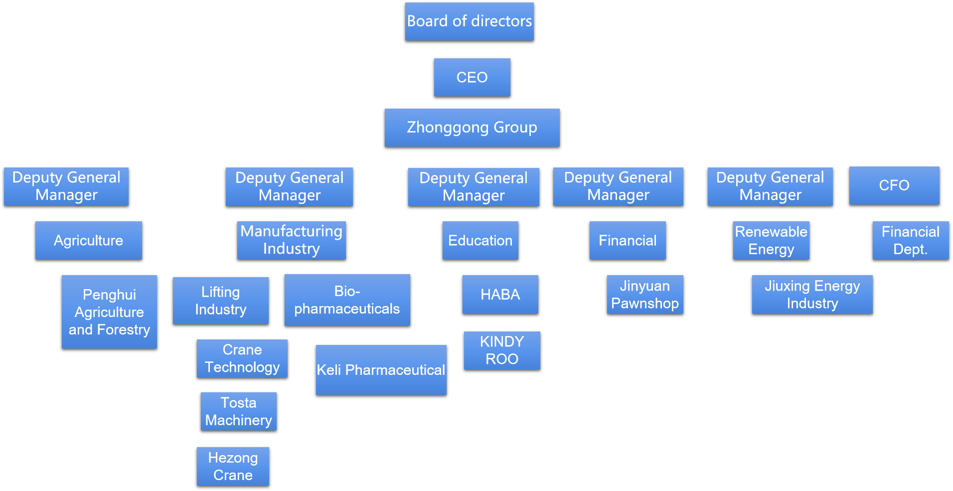 Henan Crane Organizational Structure