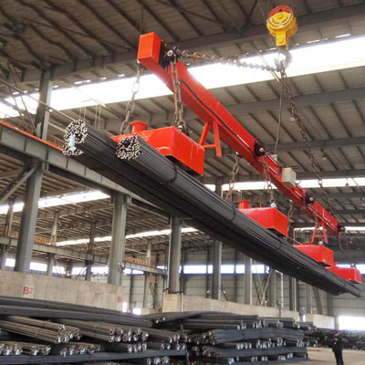 Electromagnetic-overhead-crane-for-lifting-steel-bar-1