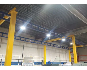 Zhonggong Group Successfully Delivered Free Standing Bridge Crane to Canada Factory